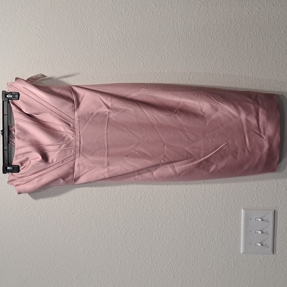 Dress the Population Cosette Corset Strapless Bodycon Dress in Rose Canyon - Picture 3 of 8